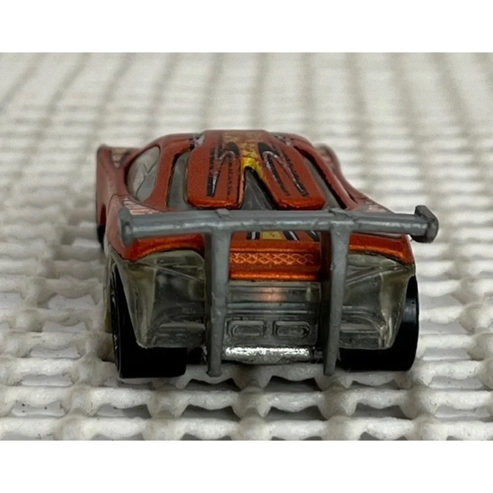 HW Prototype 12 Hot Wheels 2001 Track Aces #143 Matte Orange-scratches‎ ($5)
